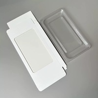 Petite QMC Boîte d'Emballage Bon Marché pour Coque de Téléphone Personnalisée Tendance avec Fenêtre