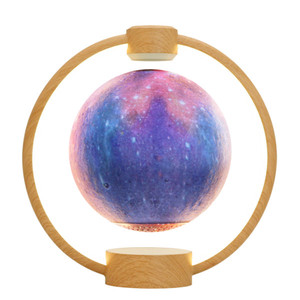 hotsale ไฮไฟแม่เหล็กลอยลําโพงบลูทูธไฟ LED สีสันสดใสพร้อมโคมไฟดวงจันทร์ - Product Image 2