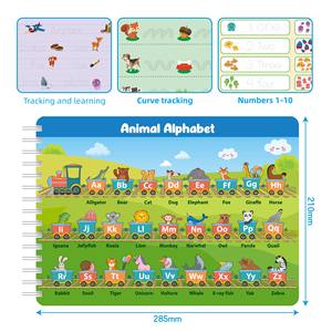 थोक बच्चों शिक्षा कैलेंडर ट्रैकिंग ड्राइंग व्यायाम पुस्तकों की प्रतिलिपि पुस्तिका संख्या/पत्र के लिए कॉपी-लेखन पुस्तक - Product Image 6