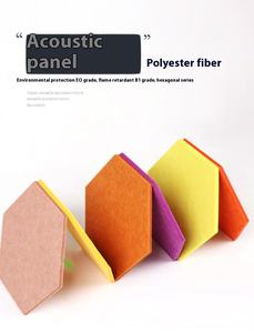Panneaux insonorisés hexagonaux pour cloisons <span class=keywords><strong>de</strong></span> bureau et salles <span class=keywords><strong>de</strong></span> classe - Product Image 6
