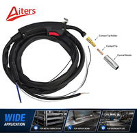 Torche de soudage européenne de type standard avec câble de 2 m, torche de soudage MIG MAG Euro 14AK, outils de refroidissement par air MB14AK