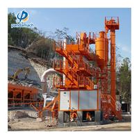 Station de mélange d'asphalte à chaud haute efficacité LB1500 120tph avec moteur et pompe pour la construction routière professionnelle