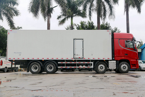 New Dongfeng Manual Diesel 8*4 Refrigerator Truck 9.4m Frozen <b>Box</b> <b>Van</b> for Ice Cream & Medicine Transport Euro 6 Emission - Product Image 2