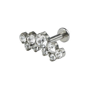 <span class=keywords><strong>Piercing</strong></span> pour les lèvres en titane de qualité médicale ASTM F136 éternel - Product Image 3