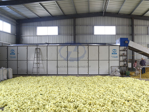 Secador de cinta de malla industrial OEM para hierbas y lirios, equipo de secado de materiales de grado alimenticio, secador de lirios de alta capacidad - Product Image 6