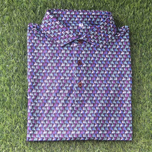 เสื้อโปโลผู้ชายสำหรับตีกอล์ฟ ผ้าแห้งเร็ว โพลีเอสเตอร์ผสมสแปนเด็กซ์ พิมพ์โลโก้ตามสั่ง คุณภาพพรีเมียม ปี 2026 - Product Image 2