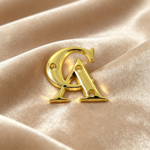 Custom Printed Zinc Alloy Brand Plate Metal Tag Fashion Labels for Apparel Bag <b>Hat</b> Decorative Hardware Parts - Product Image 2