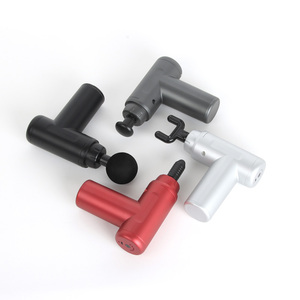Nuova Mini Pistola Massaggiante a Vibrazione Portatile 2025 per Massaggio Muscolare Profondo e Fasciale, Strumento Mirato per il Corpo con 4 Testine Massaggianti - Product Image 1
