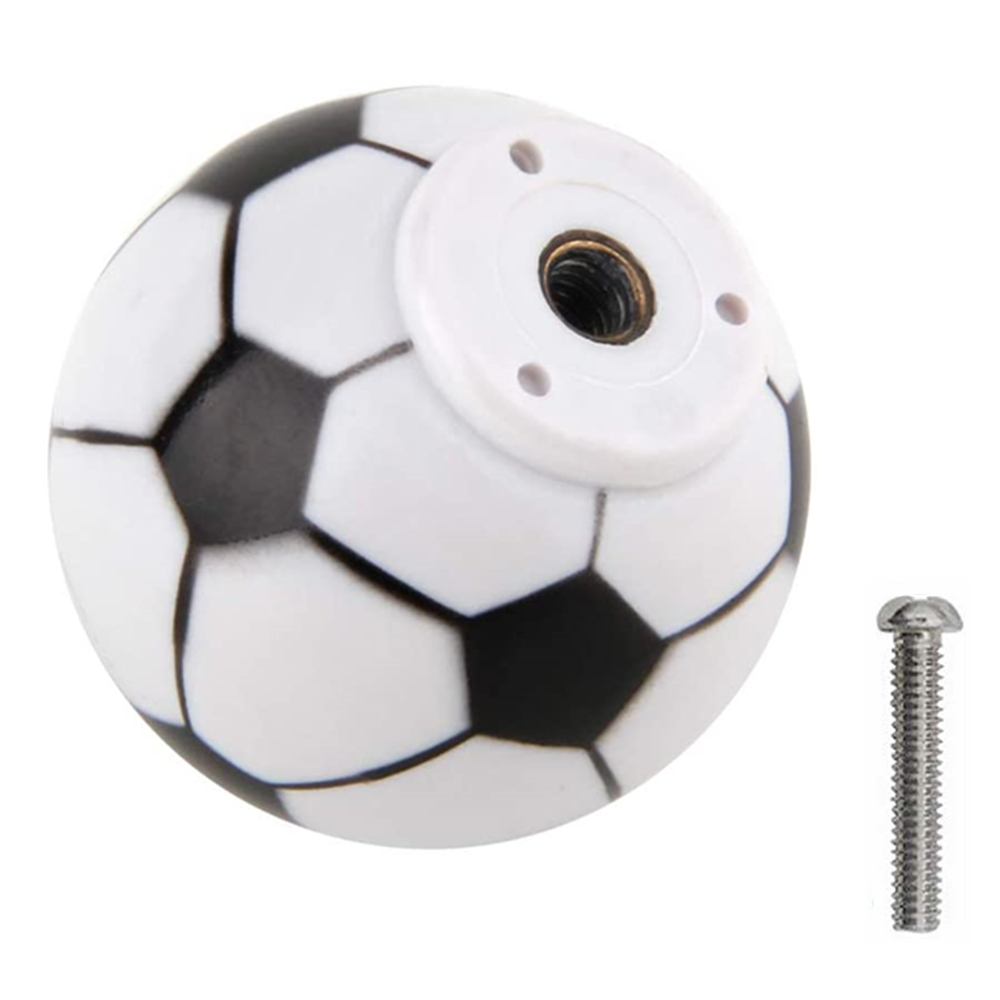 Golf Ball Hardware Ball Sports Drawer knobs Pulls Children Baby Room Handles Dresser Cupboard Wardrobe Cabinet Kitchen Knobs