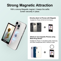 Layar Monitor Selfie Vlog KingMa Magsafe PH02 PH01 Kompatibel dengan Ponsel, Layar Monitor Selfie Vlog untuk iPhone 16 16PRO