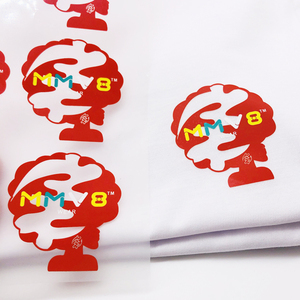 T-Shirt Transfer Labels Custom Heat Press Transfer Logo Iron on Sticker Heat Transfer Printing Tag Label for Clothes