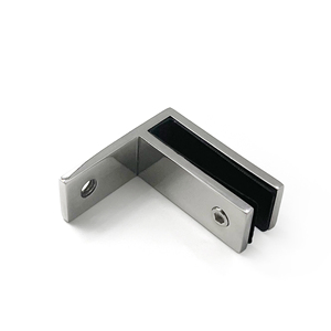 Phật sơn lan can phụ kiện kính lan can lan can phần cứng sửa chữa Clip Kính cầu thang khung tường để kính kẹp - Product Image 5
