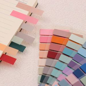 Marcadores Retro para Estudiantes, Adhesivos Fluorescentes Autoadhesivos, Etiquetas Reutilizables, Coloridas y Prácticas - Product Image 2