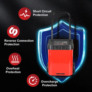 <span class=keywords><strong>Cargador</strong></span> de batería eléctrico con ruedas completamente automático, arranque de motor 400A Amp <span class=keywords><strong>12</strong></span> V <span class=keywords><strong>4</strong></span> <span class=keywords><strong>voltios</strong></span> para coche, SUV, camión, baterías marinas - Product Image 6