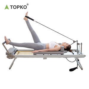 Máquina de <span class=keywords><strong>Pilates</strong></span> TOPKO Fitness Core Bed, Portátil y Plegable, para Pérdida de Peso, Yoga y <span class=keywords><strong>Pilates</strong></span> <span class=keywords><strong>Reformer</strong></span> - Product Image 3