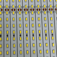Tube lumineux LED personnalisable de 1170 mm avec circuits imprimés et puces LED 2835, 3528, 4014