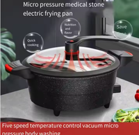 Micro-Pressure Electric Pot Antihaft pfanne zum Braten und Dämpfen