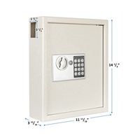 Boîte de rangement de clés armoire à clés numérique coffre-fort à clés électroniques avec fente de dépôt
