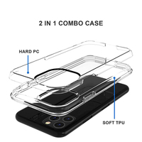 Coque de téléphone souple Tpu et Hard Pc 2 en 1 Combo Mobile Cover pour Infinix Note 30 Pro