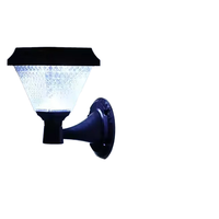 Lámpara Solar de Seguridad para Exteriores de 48 LED, Súper Brillante, 960 Lúmenes, IP65, Luz de Pared de Doble Temperatura de Color, Regulable, para Jardín