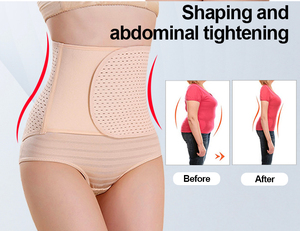 โลโก้ที่กําหนดเองปรับBreathable RecoveryหลังคลอดGirdle Lower Belly <span class=keywords><strong>Fat</strong></span>เอวเทรนเนอร์สําหรับผู้หญิง - Product Image 5