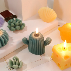 Precio bajo de fábrica, colección de cera de modelado de alta calidad, Cubo de <span class=keywords><strong>Rubik</strong></span>, velas perfumadas, velas creativas, decoración del hogar - Product Image 2
