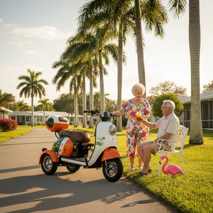 รถสามล้อไฟฟ้า HLD 3 ล้อ หลายสี คุณภาพพรีเมียม 500W ระยะทางวิ่งไกล 40 กม. รถสามล้อไฟฟ้า 2 ที่นั่ง สำหรับเดินทางในเมือง - Product Image 6