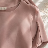 Gaun Shift Wanita Bahan Polyester/Spandex Tebal Grosir, Polos, Mewah, Logo Custom Kensington, Minimalis, Tanpa Lengan, Formal
