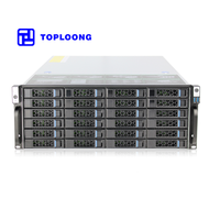 S465-24 4U 24 Bay Rack Mount Computer Case Hot Plug Storage Server Chassis 4U Server Case Support E-ATX Motherboard