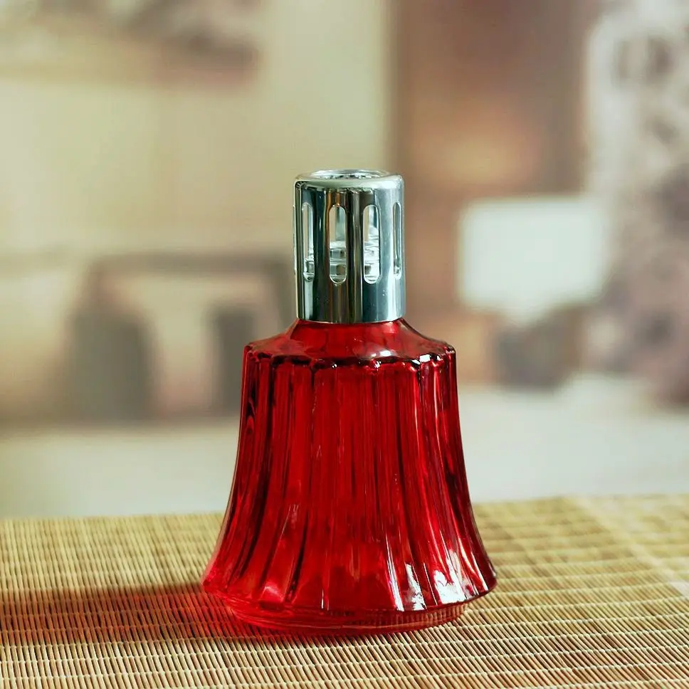 New glass Catalytic Fragrance lamp made of glass and metal for home decoration and air purify