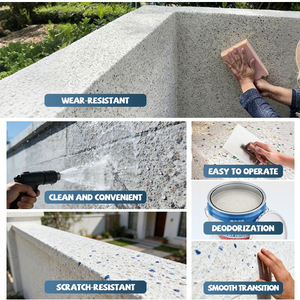 Pintura de Piedra Lavable con Agua a Base de Resina para Piscinas, Revestimiento de Paredes y Pisos Exteriores - Product Image 3