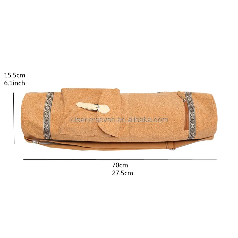 Oem Mode Yoga Mat Tas Kurk Yoga Tas Grote Kurk Draagtas