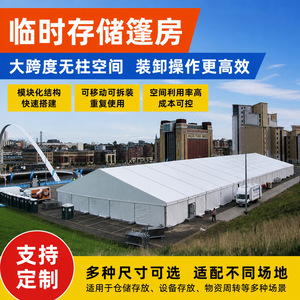Carpa Maister de Estilo Europeo, Carpa de Almacenamiento Industrial con Estructura de Aluminio de Gran Tamaño, Semi Cerrada y Resistente al Viento - Product Image 2