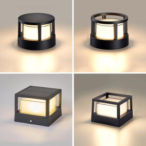 Le jardin extérieur de porche de l'aluminium IP65 allume la lampe ronde de pilier de balcon LED - Product Image 4