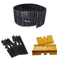 Excavadora de servicio pesado Dozer Track Shoe Track Chain Link Undercarriage Parts para Komatsu Caterpillar Hitachi Hyundai