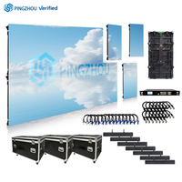 Pantalla LED de Alquiler para Interiores y Exteriores a Precio de Fábrica, Video Wall P3.91 HD, Pantalla para Escenarios, Conciertos, Eventos, Iglesias, Panel IP65 de 500x500 mm HD