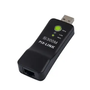 범용 무선 USB 스마트 TV 와이파이 어댑터 스마트 TV 스틱 네트워크 RJ45 이더넷 리피터 삼성 소니 LG Vizio 웹 플레이어