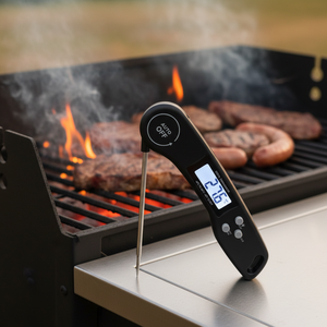 Termometer Daging & Oven Portabel Lipat Digital LDT-1902, Baca Cepat untuk Memasak di Dapur, BBQ, dan Panggangan - Product Image 3