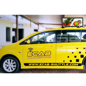 Letrero de techo de taxi a prueba de agua 4G, pantalla LED de doble cara para publicidad al aire libre, centros comerciales, metros, autoservicio, coches de negocios - Product Image 1