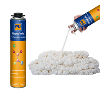 Mousse Polyuréthane d'Étanchéité Ménagère Toutes Saisons pour Joints et Fissures Haute Adhérence Béton Brique Plâtre Bois Plastique