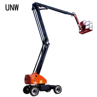 SPABL-40DS Elektrische Gelenk-Arbeitsbühne, mobile Hebebühne, 40 m Hubhöhe, selbstfahrende Gelenk-Arbeitsbühne