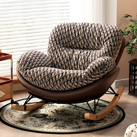 Fauteuil inclinable 2025 adapté aux adultes pour dormir ou s'allonger, fauteuil paresseux, fauteuil à bascule individuel pour la détente à domicile