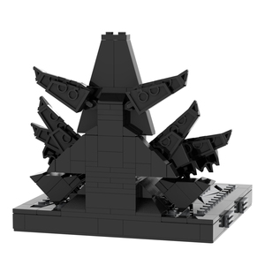 MOC2133 Trône Sith avec Rey Kylos Rens <span class=keywords><strong>Palpatine</strong></span>, modèle de la Guerre des étoiles, ensembles de blocs de construction éducatifs DIY pour enfants, 246 pièces - Product Image 2