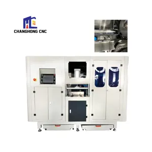 Mini Cnc freze makinesi 5 eksen frezeleme makine kesme makinesi alüminyum sağlanan pencere kapı çerçeve yapımı için Cnc gördüm alüminyum