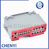 Connecteur d'amplificateur de puissance CD de voiture 24 broches, module de commande des phares DSP, prise C2129, 30700-1244 0-1563340-1 1563339-1 pour Buick Ford
