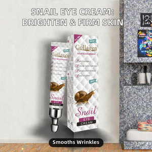 Crema Contorno Occhi alla Bava di Lumaca Antirughe Idratante Illuminante Anti Occhiaie e Borse Rassodante per Donne e Uomini - Product Image 2