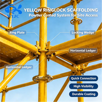 Échafaudage Ringlock en Acier Q235 Hautement Réutilisable, Qualité Garantie, Échafaudages de Construction Sûrs, Marque WYJC, Garantie 5 Ans