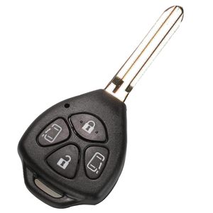 Coque de <span class=keywords><strong>clé</strong></span> intelligente TOY43/TOY47 ABS+Métal 2 ou 4 boutons pour Camry Corolla RAV4 <span class=keywords><strong>Yaris</strong></span> – Boîtier de remplacement pour télécommande - Product Image 4