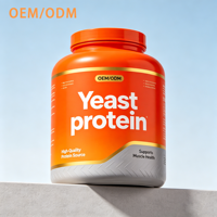 Poudre de protéines de levure, acides aminés essentiels complets, riches en BCAA, complément nutritionnel quotidien pour les muscles