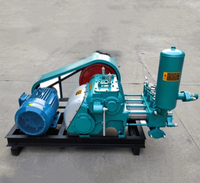 Pompe à boue alternative légère BW80-3 à entraînement électrique pour l'échantillonnage géologique, l'étude des sols et les mini-plateformes d'exploration